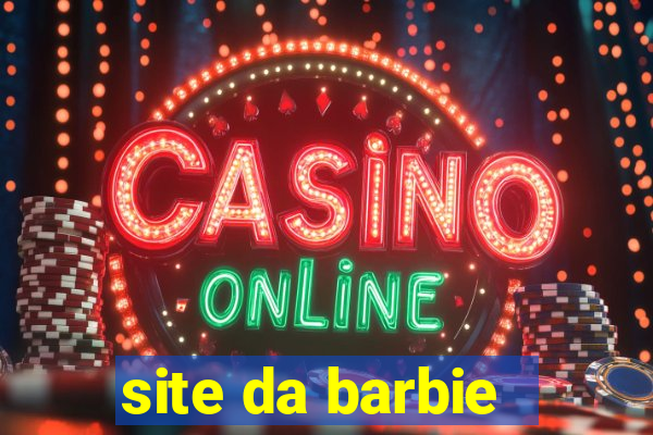 site da barbie - jogos